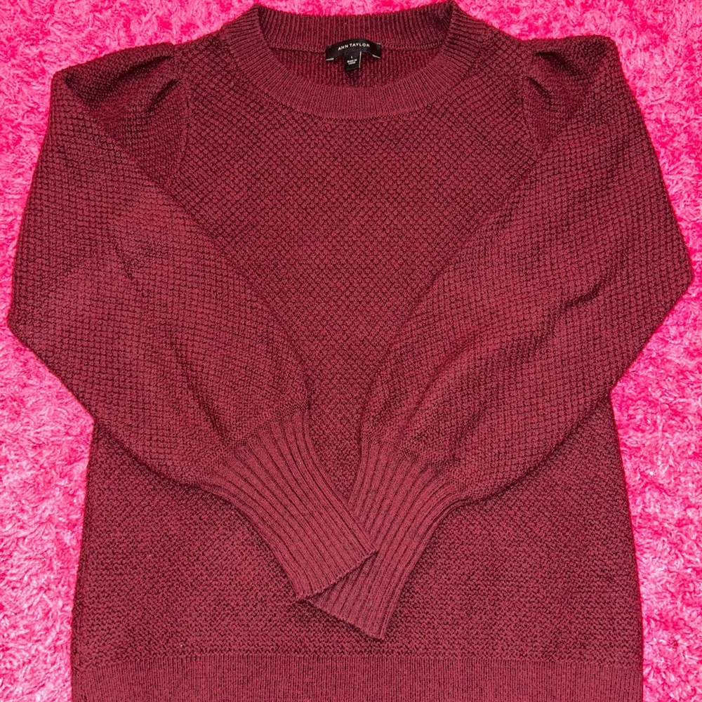 Women's Burgundy Sweater